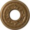 Ekena Millwork Baltimore PVC Medallion (Canopies up to 4 1/4"), 10"OD x 3 1/2"ID x 3/4"P, Metallic Gold Rush CMP10BACGH - alternate 1